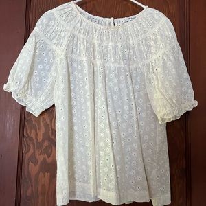 Madewell White Blouse